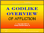 'A Godlike Overview Of Affliction.' Read the HTML slideshow version online!